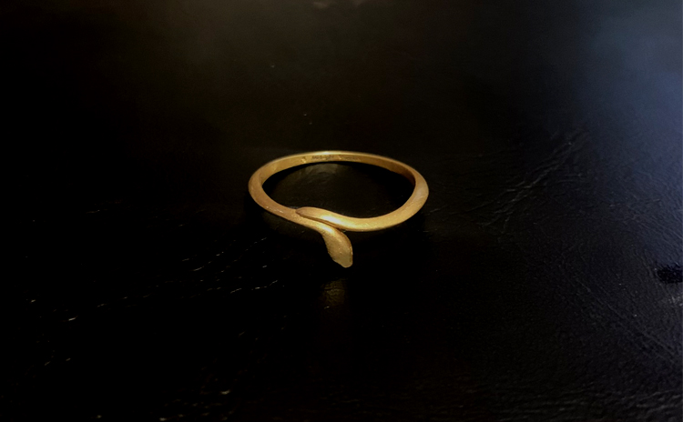 ⑅真夜中のビバリウムさんグッズSET⑅ 真夜中のビバリウム オリジナルアクセサリー『snake ring』限定