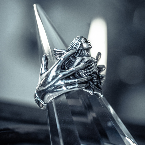 RYONアクセサリーブランドARIA.【Angel Specimen Ring】【公式